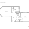 Floor plan: One Bedroom One Bathroom