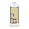 Floor plan: Studio Plan C