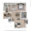 Floor plan: Plan A1