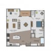 Floor plan: JEFFERSON