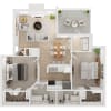 Floor plan: B3