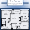 Floor plan: The Cedar