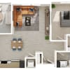 Floor plan: Plan 2.2 & 2.3