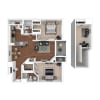 Floor plan: Rainier-Renovated