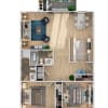 Floor plan: 2x2