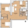 Floor plan: 201 – 40