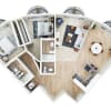 Floor plan: 2x2.5
