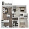 Floor plan: 2x2