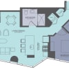 Floor plan: 1 Bedroom 04-Avenue A