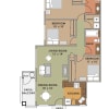 Floor plan: C1R