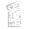 Floor plan: 2br-e