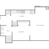Floor plan: 1B