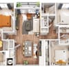 Floor plan: C1