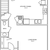 Floor plan: 3 Bed / 1.5 Bath Townhome HT