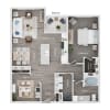 Floor plan: A9- Honeysuckle (Den)