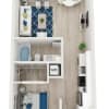 Floor plan: S1-1BA-606-621sf