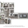Floor plan: C1B