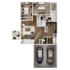 Floor plan: Edgewater 2