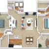 Floor plan: Overlook - RENOVATED