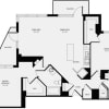 Floor plan: 2 Bedrooms NN