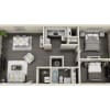Floor plan: 30 Garrison - B1A