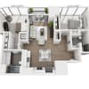 Floor plan: B2H