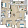 Floor plan: BCW-B2