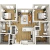Floor plan: B2
