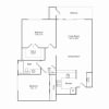 Floor plan: 2x1 B Renovated 