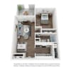Floor plan: Singleton