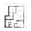 Floor plan: 2 Bedroom - C11