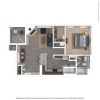Floor plan: A1-Renovated