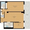 Floor plan: 1 Bedroom + Den