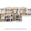 Floor plan: 2BR TYPE E