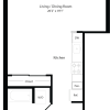 Floor plan: S1 West- Floors 2-3