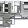 Floor plan: 1x1 Classic