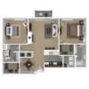 Floor plan: C8 