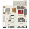 Floor plan: 1A1
