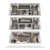 Floor plan: The Oasis - Evolve Townhomes