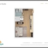 Floor plan: Dayton Studio