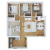 Floor plan: Individual Bedroom 