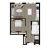 Floor plan: Executive Studio (ST-A)