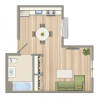 Floor plan: Studio 