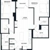 Floor plan: 2 Bed/2 Bath-2L ALT