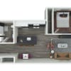 Floor plan: 1x1 - 1.13