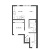 Floor plan: 1x1 - A5