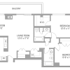 Floor plan: 2x2 Modernized