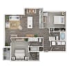 Floor plan: C3