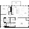 Floor plan: 2 Bed C