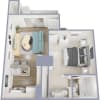 Floor plan: Plan 1